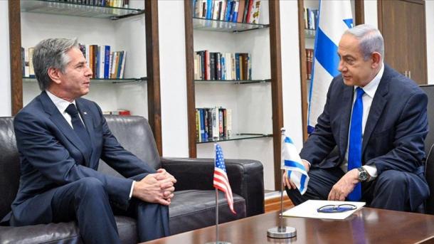 Feszült volt a Netanjahu és Blinken közötti találkozó | TRT Magyar
